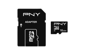 MEMORY CARD MICRO SD HC PNY 16GB